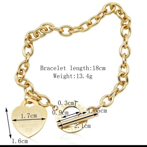 Beautiful toggle bracelet - Picture 6 of 6